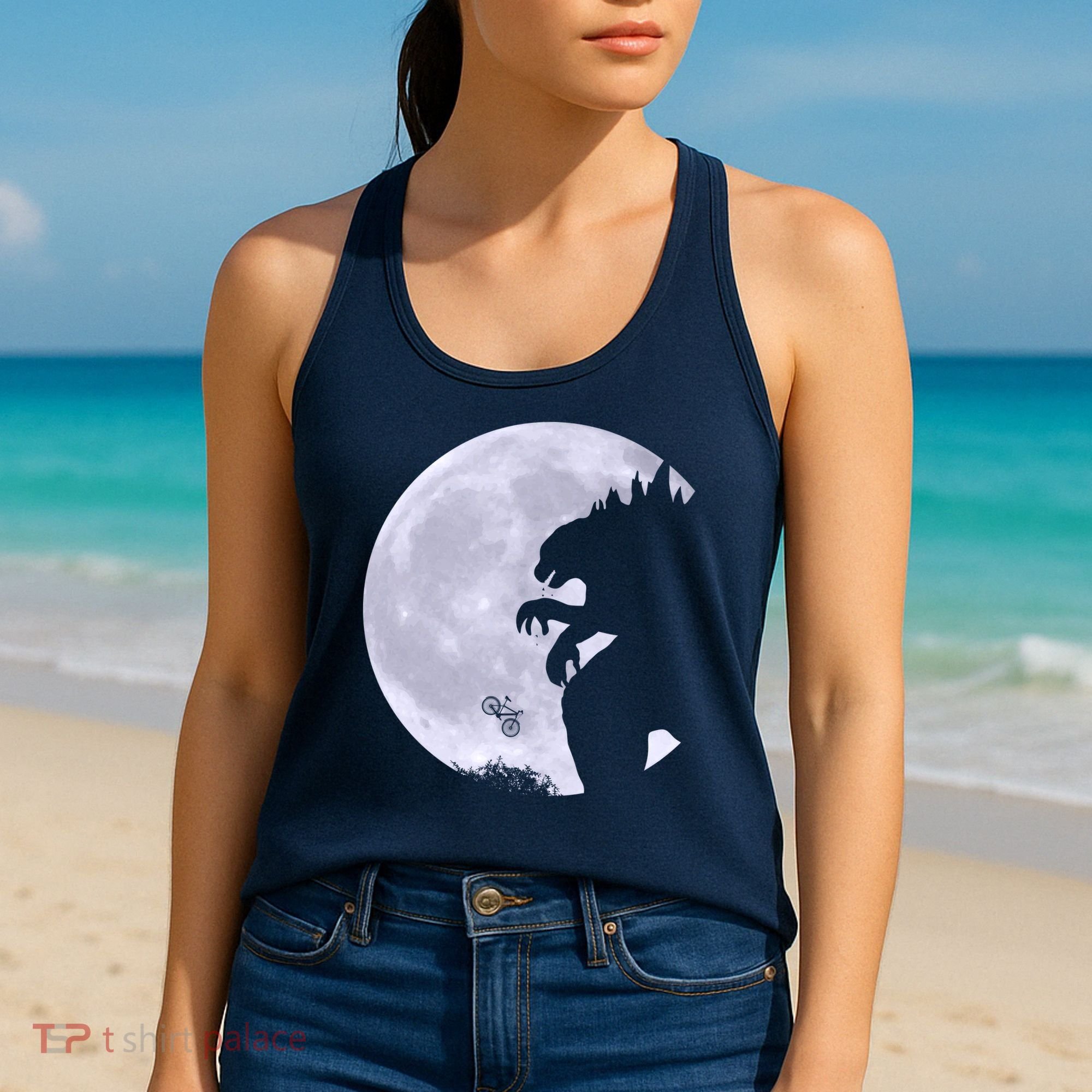 Funny Monster Versus ET Women's Tank Top