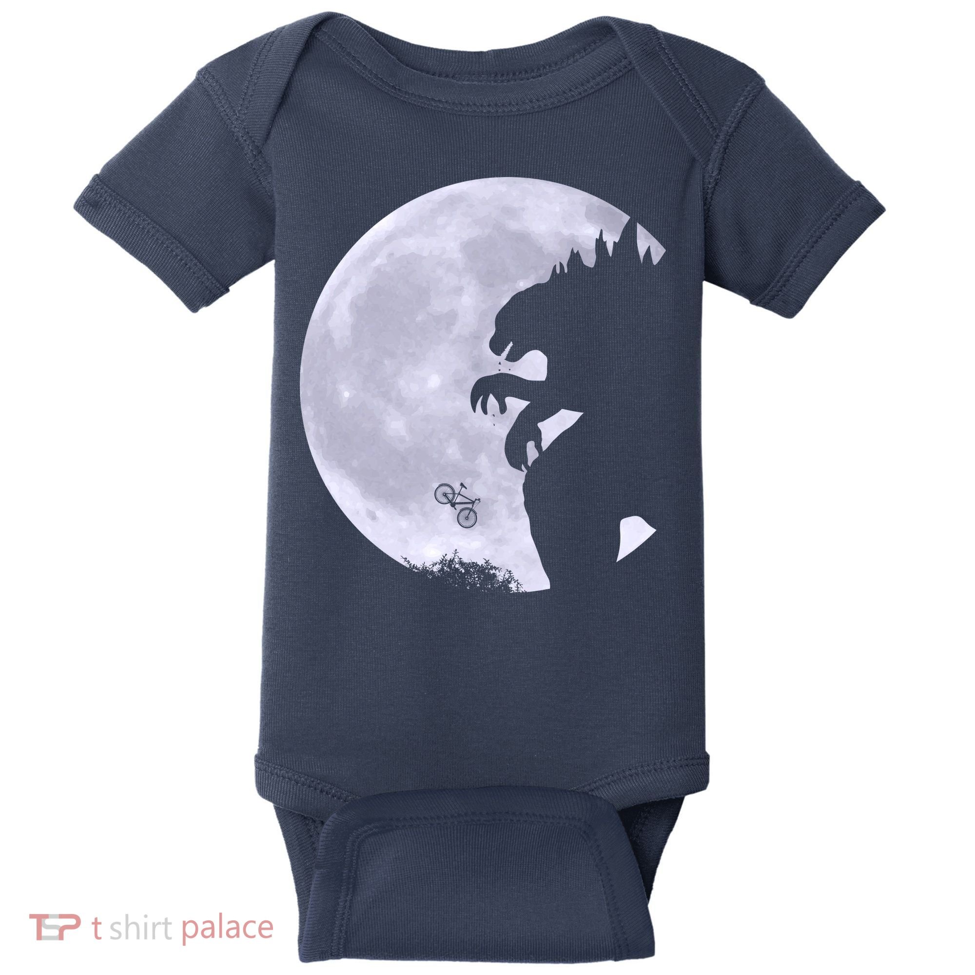 Funny Monster Versus ET Baby Bodysuit