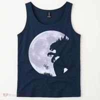 Funny Monster Versus ET Tank Top thumb 2
