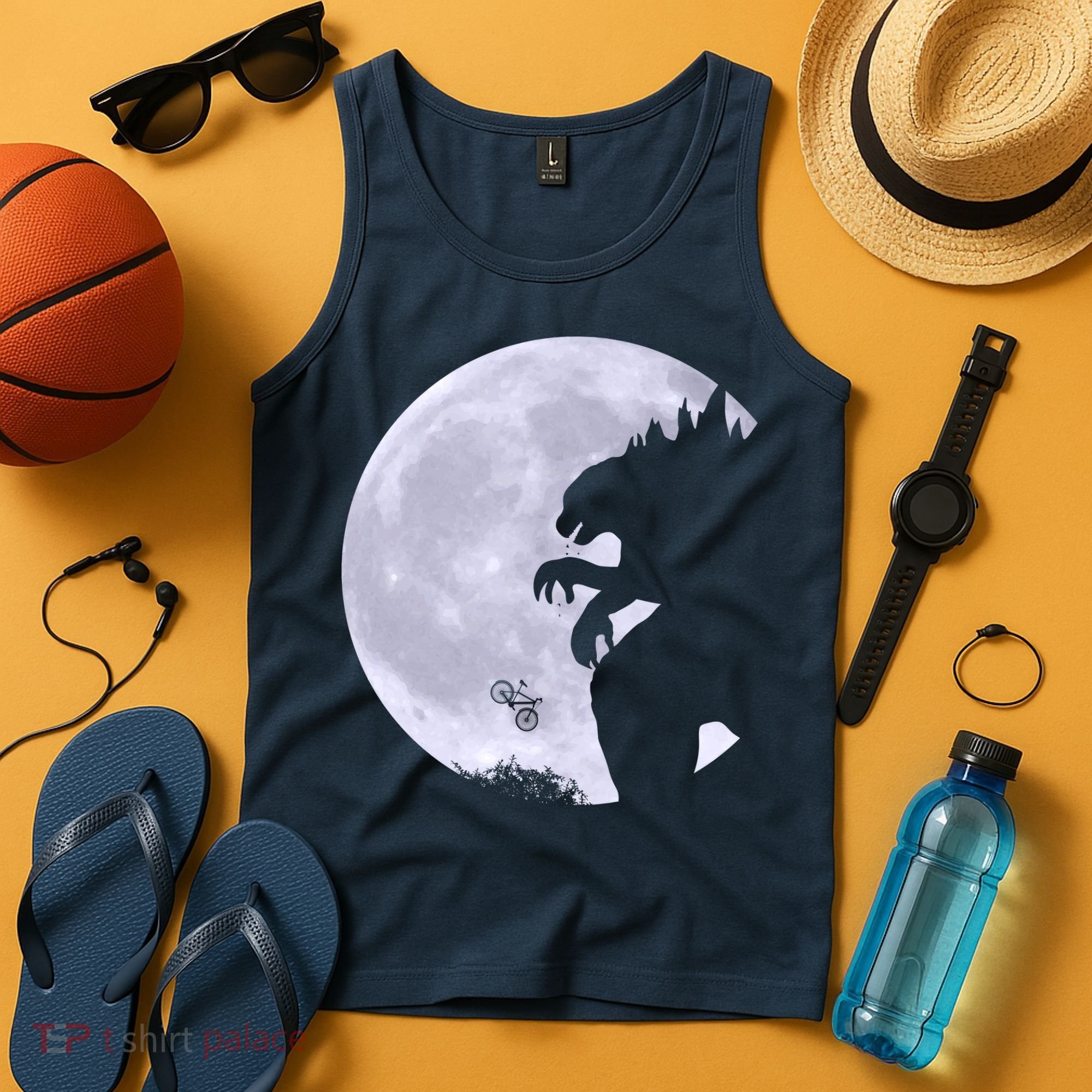 Funny Monster Versus ET Tank Top