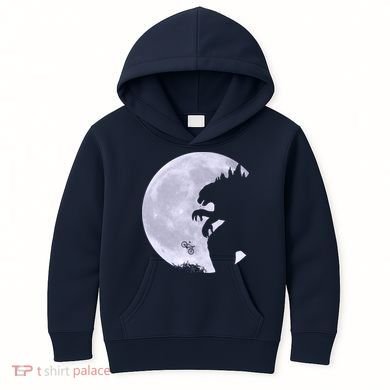 Funny Monster Versus ET Kids Hoodie
