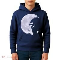 Funny Monster Versus ET Kids Hoodie thumb 4