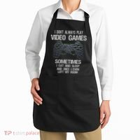 Funny Gamer Video Games Apron thumb 2