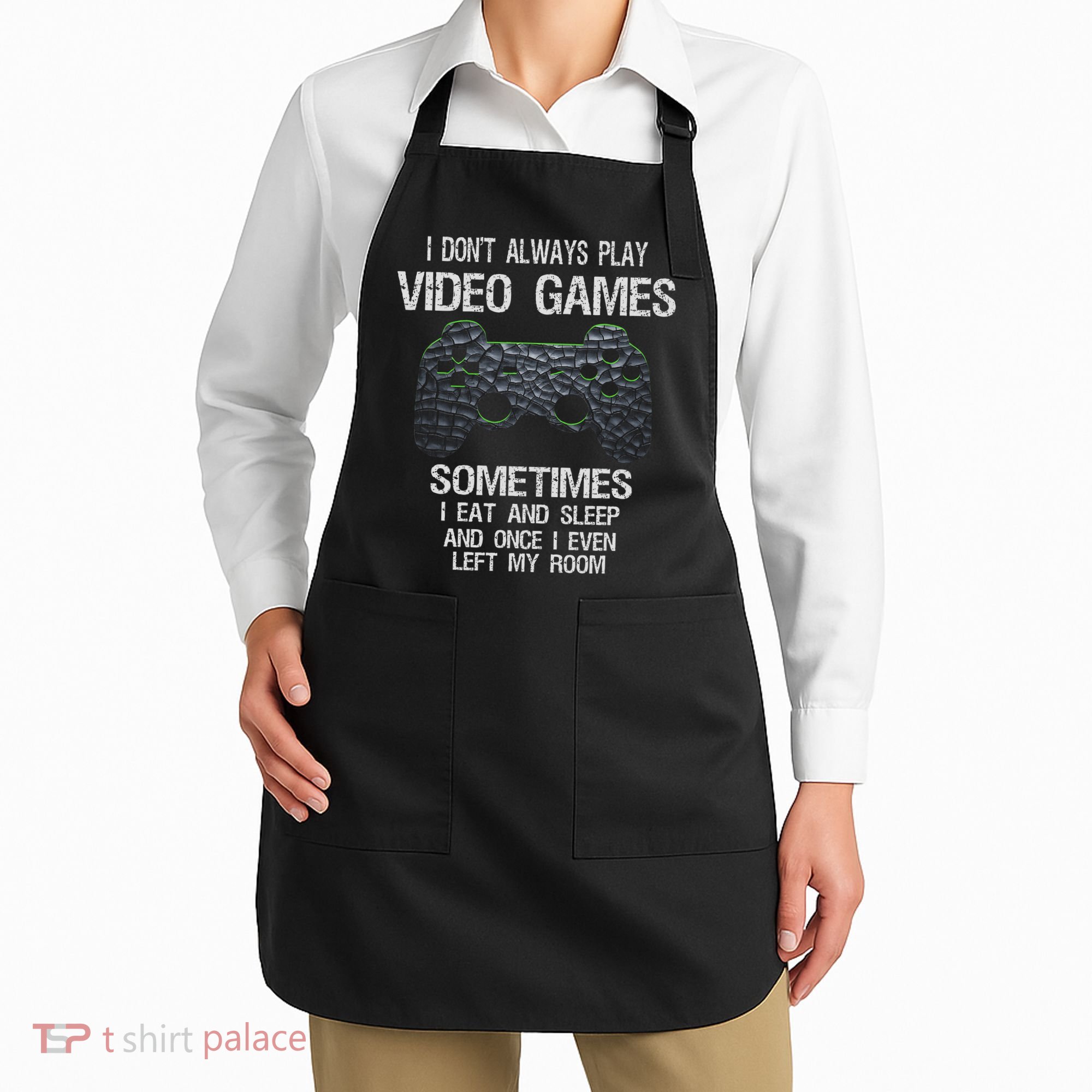 Funny Gamer Video Games Apron