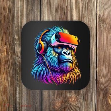 Funny Gorilla Vr Playing Tag Gorilla Vr Gamer Coaster