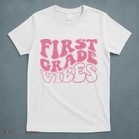 First Grade Vibes Happy First Day Of School 1st Grade Back T-Shirt thumb 5