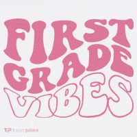 First Grade Vibes Happy First Day Of School 1st Grade Back Women's Hoodie thumb 2