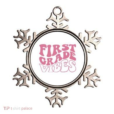 First Grade Vibes Happy First Day Of School 1st Grade Back Ornament