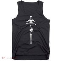 Faith Graphic Walk By Faith Not By Sight On Back Tank Top thumb 0