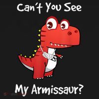 Funny Get Well Broken Arm Gift Dinosaur With A Cast Tank Top thumb 6