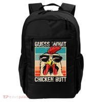 Funny Guess What Chicken Butt Chicken Meme Backpack thumb 0