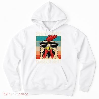 Funny Guess What Chicken Butt Chicken Meme Hoodie
