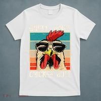 Funny Guess What Chicken Butt Chicken Meme T-Shirt thumb 5