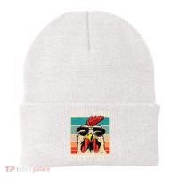 Funny Guess What Chicken Butt Chicken Meme Beanie thumb 0