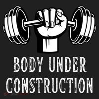 Funny Gym Workout Body Under Construction Women's Sweatshirt thumb 2