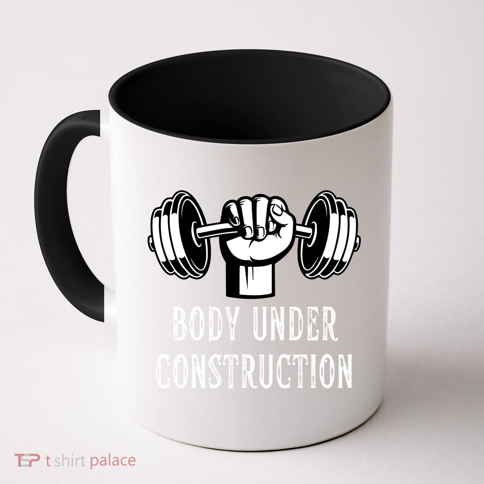 Funny Gym Workout Body Under Construction Coffee Mug