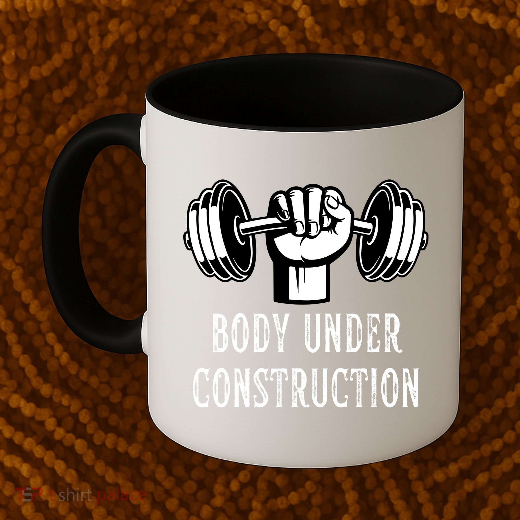Funny Gym Workout Body Under Construction Coffee Mug