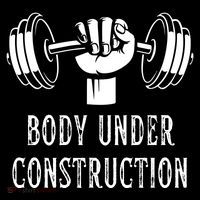 Funny Gym Workout Body Under Construction Toddler T-Shirt thumb 4
