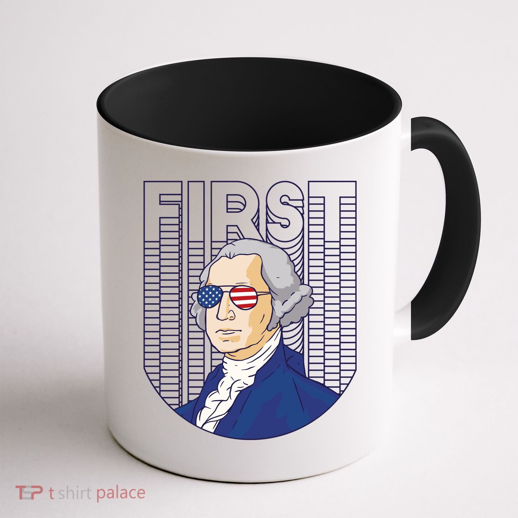 First George Washington Retro Coffee Mug