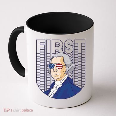 First George Washington Retro Coffee Mug