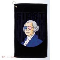 First George Washington Retro Golf Towel thumb 0