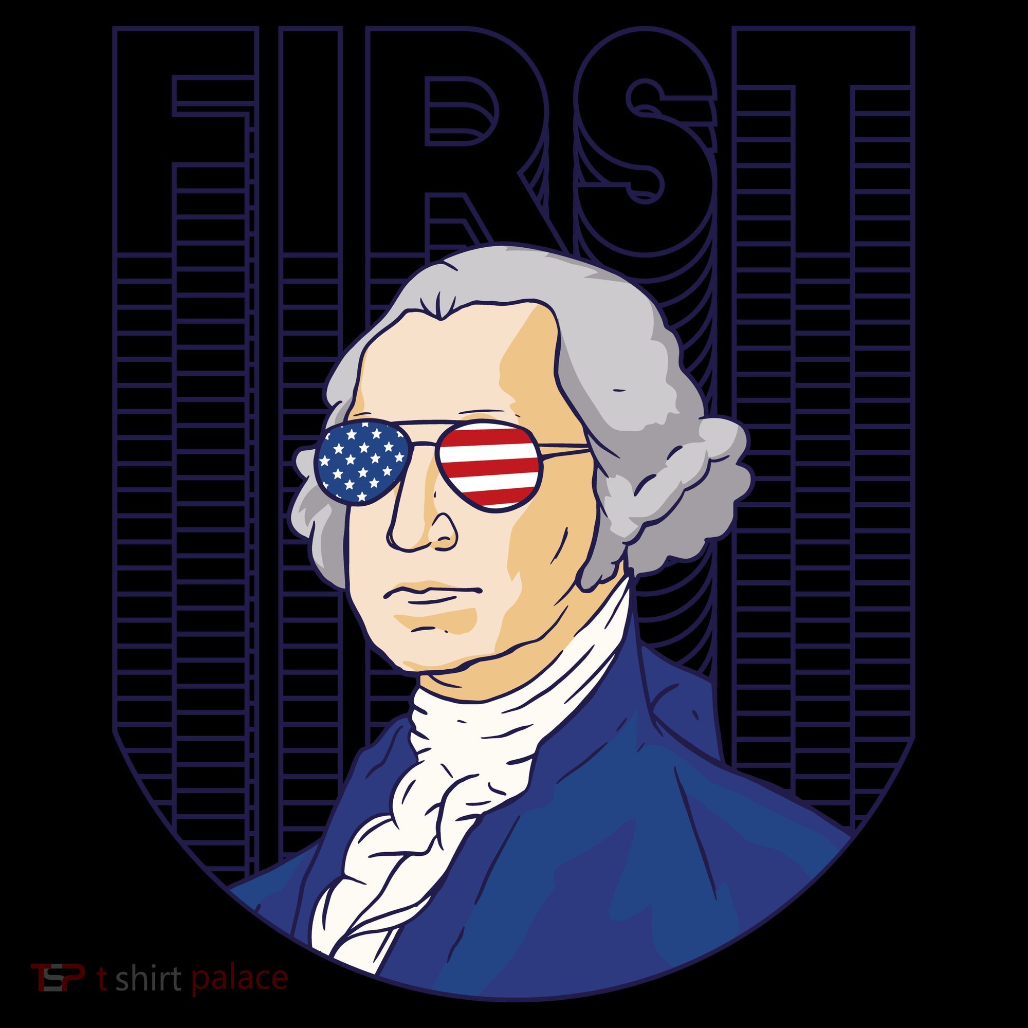 First George Washington Retro Visor
