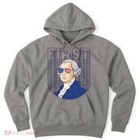 First George Washington Retro Hoodie thumb 0