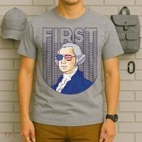 First George Washington Retro T-Shirt thumb 6