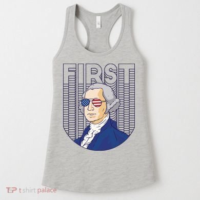 First George Washington Retro Women's Tank Top