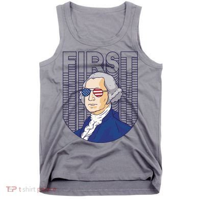 First George Washington Retro Tank Top
