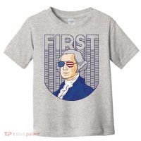 First George Washington Retro Toddler T-Shirt thumb 0