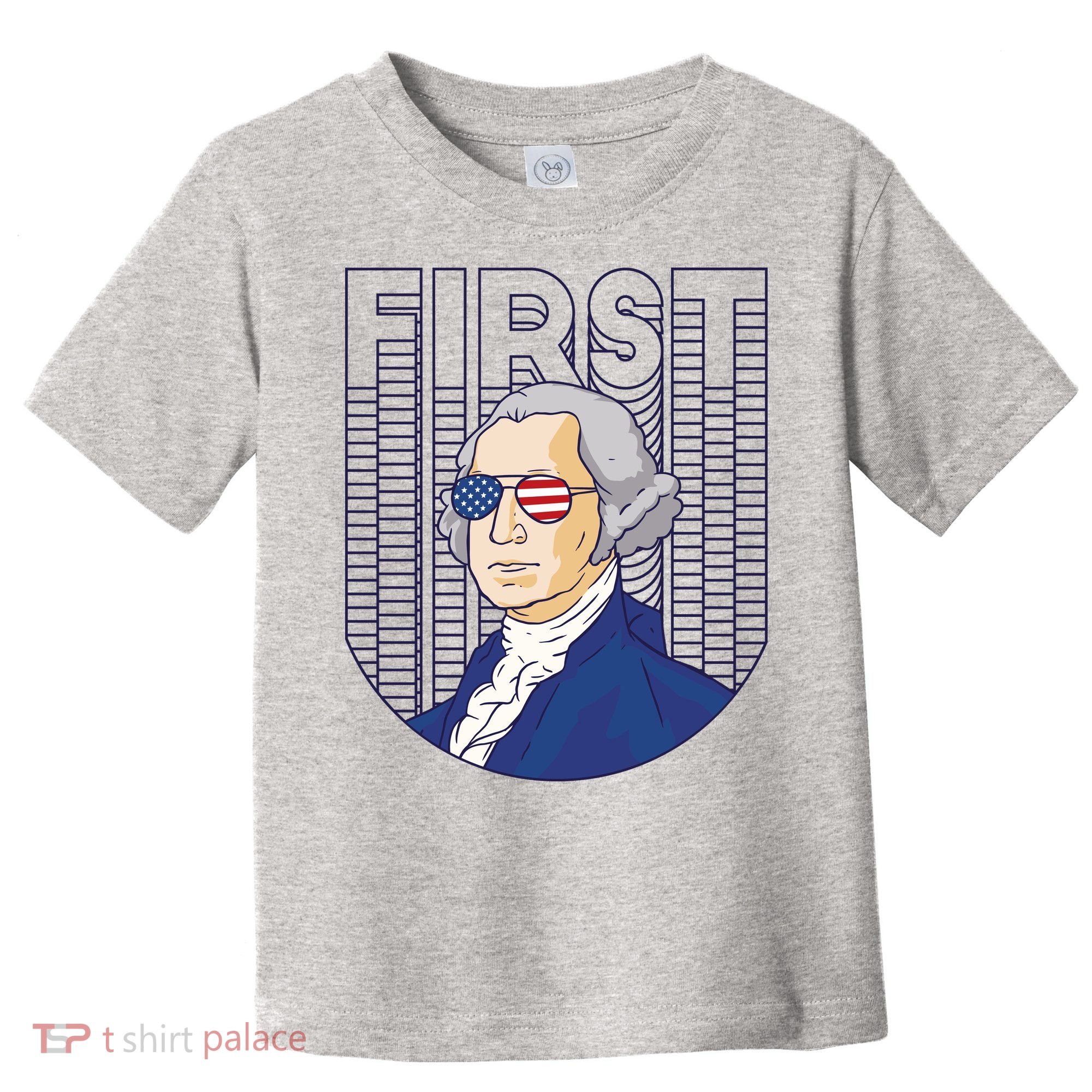 First George Washington Retro Toddler T-Shirt