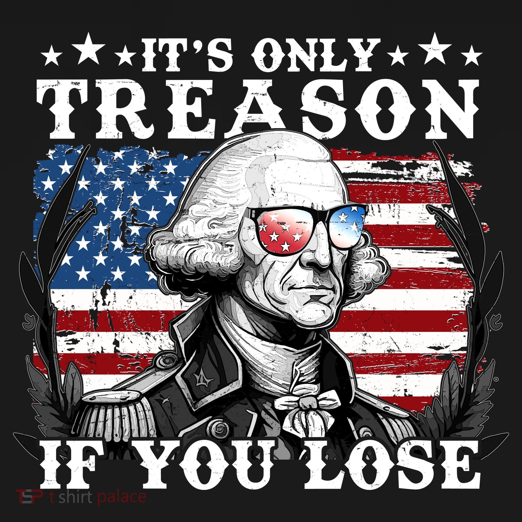 Funny George Washington Its Only Treason If You Lose Backpack