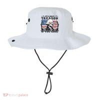 Funny George Washington Its Only Treason If You Lose Bucket Hat thumb 0