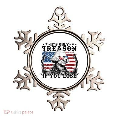 Funny George Washington Its Only Treason If You Lose Ornament