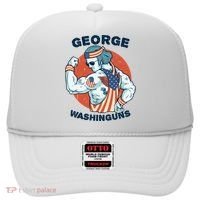 Funny George Washinguns Workout Patriotic 4th Of July Gift Hat thumb 0