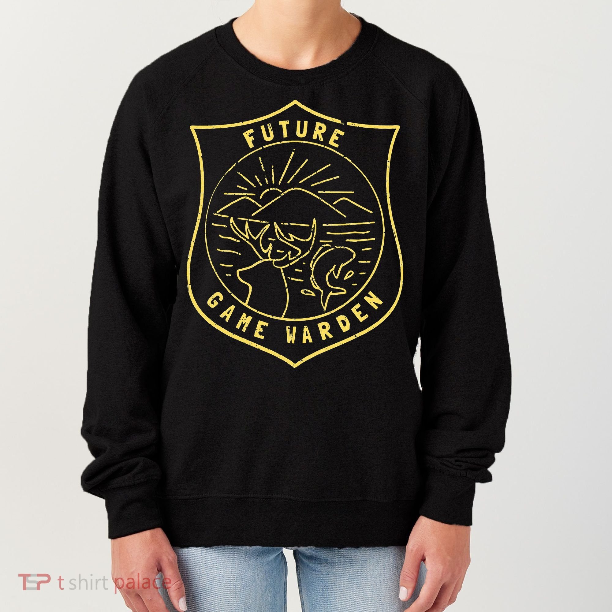 Future Game Warden Wildlife Officer Son Daughter Women's Sweatshirt