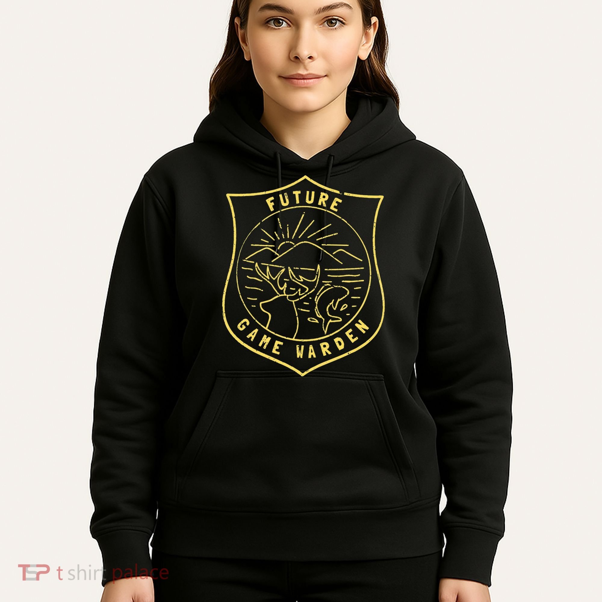 Future Game Warden Wildlife Officer Son Daughter Hoodie