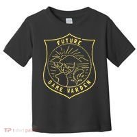 Future Game Warden Wildlife Officer Son Daughter Toddler T-Shirt thumb 0