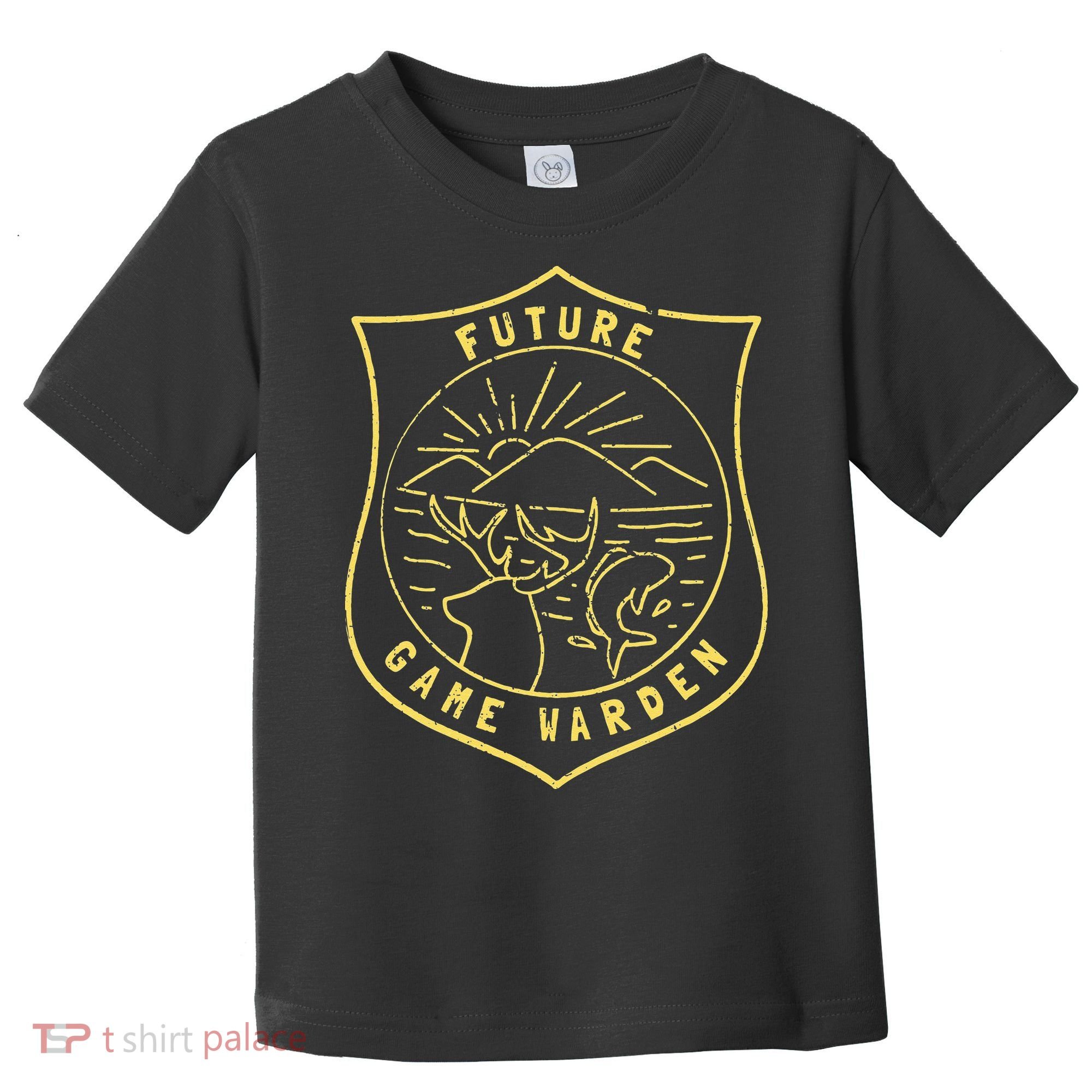 Future Game Warden Wildlife Officer Son Daughter Toddler T-Shirt
