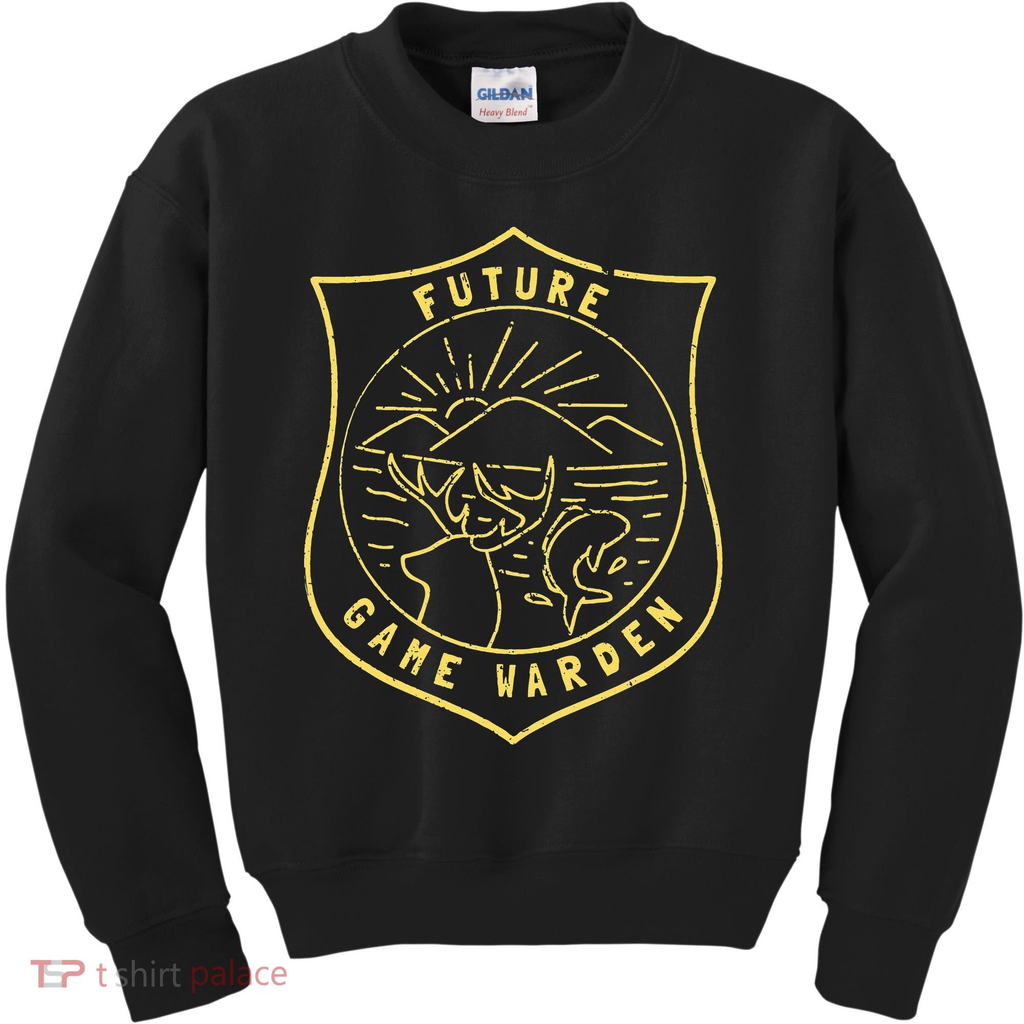 Future Game Warden Wildlife Officer Son Daughter Kids Sweatshirt