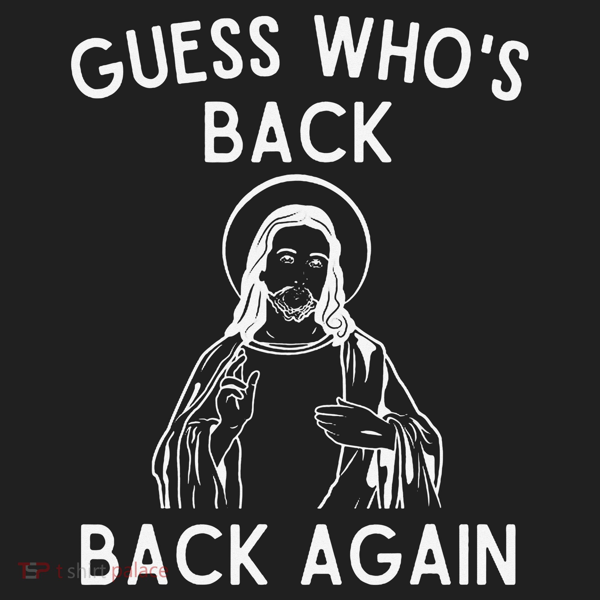 Funny Guess Whos Back Back Again Easter Jesus Christian Beanie