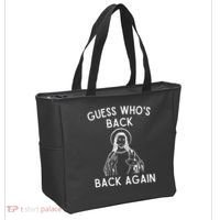 Funny Guess Whos Back Back Again Easter Jesus Christian Tote Bag thumb 2