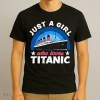 For Girl Who Just Love The Rms Titanic T-Shirt thumb 3
