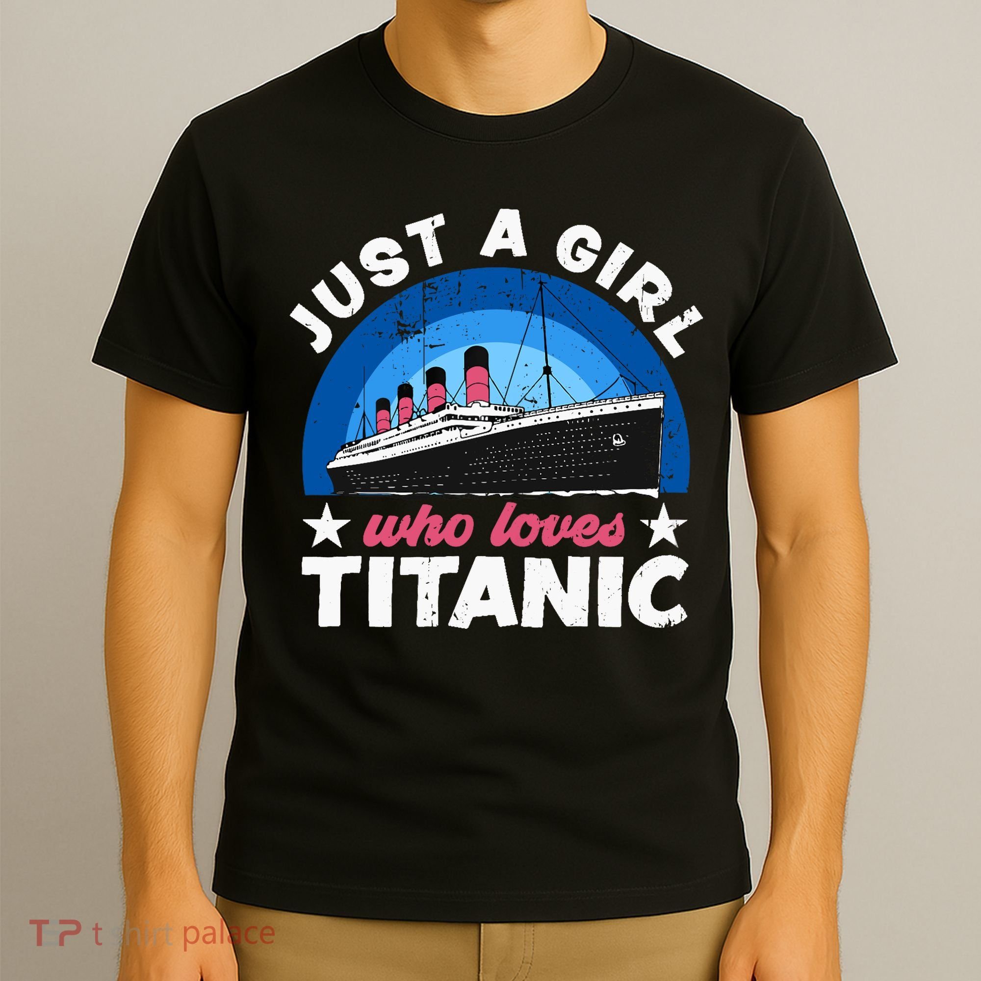 For Girl Who Just Love The Rms Titanic T-Shirt