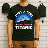 For Girl Who Just Love The Rms Titanic T-Shirt thumb 6