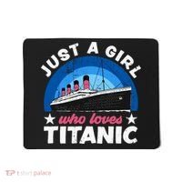 For Girl Who Just Love The Rms Titanic Mousepad thumb 0