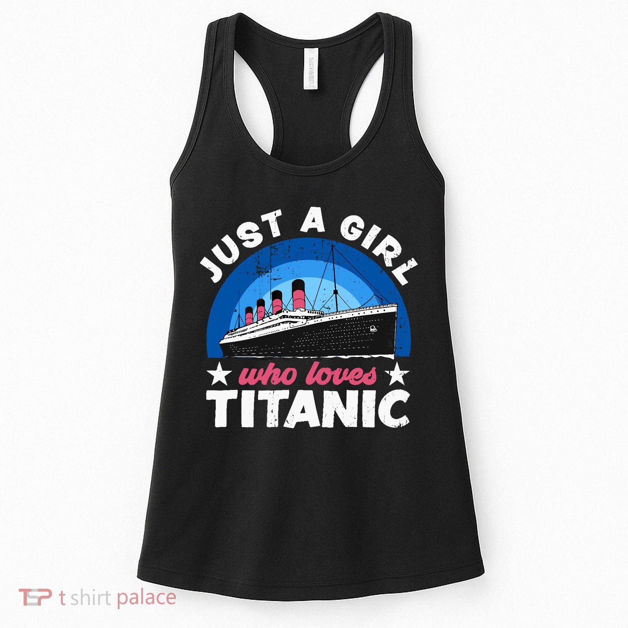For Girl Who Just Love The Rms Titanic Women's Tank Top