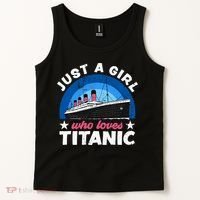 For Girl Who Just Love The Rms Titanic Tank Top thumb 2