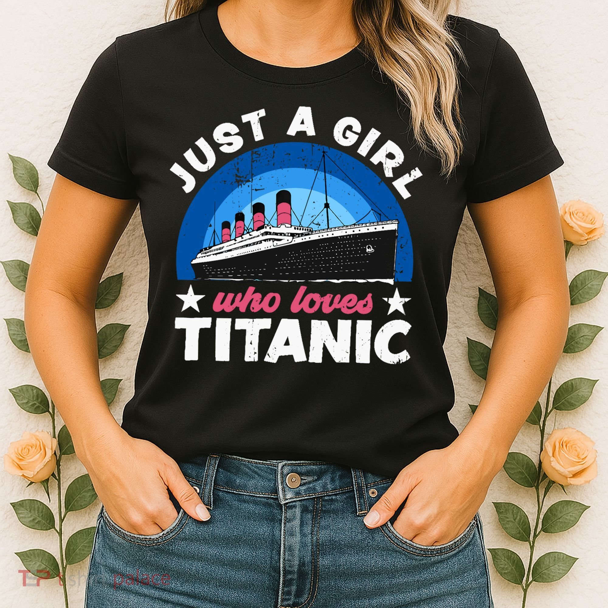 For Girl Who Just Love The Rms Titanic Women's T-Shirt